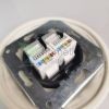 Dupla RJ45 adatcsatlakozó betét keret nélkül