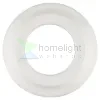 Fehér Porcelán Keret – 1-es Süllyesztett Szerelvényhez - BONOLO