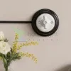Fekete porcelán 1-es keret MOTO porcelán szerelvényekhez