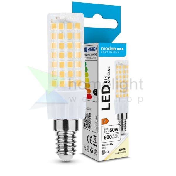 Modee Lighting LED Izzó Special Ceramic 6W E14 360° 4000K (600 lumen) ERP