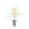Modee LED Izzó Filament Gyertya C35 5,9W E14 360° 2700K (806 lumen) dimm. ERP