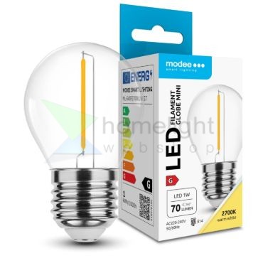 LED Filament Clear Mini Globe