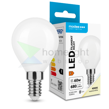 LED Filament Milky Mini Globe