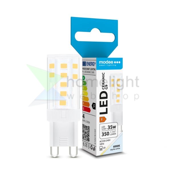 Modee Lighting LED Izzó G9 Ceramic 3,5W 6000K (350 lumen) ERP