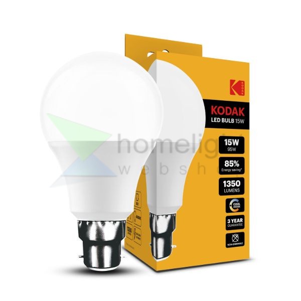 KODAK Max LED Izzó Globe A65 15W B22 270° 4000K (1350 lumen)