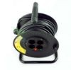 Technik Professional Kábeldob 4-er 25m 1,5mm2 (fekete) 16A