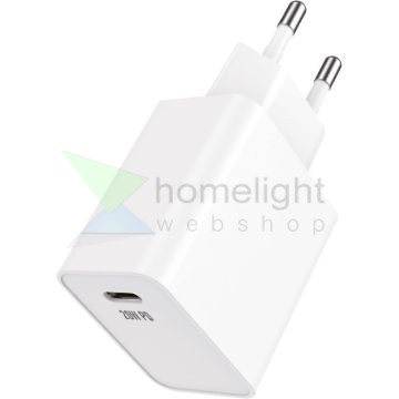 Technik Hálózati Adapter USB-C (fast charger) 20W Fehér