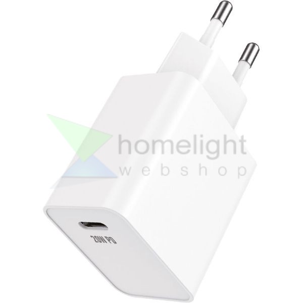 Technik Hálózati Adapter USB-C (fast charger) 20W Fehér
