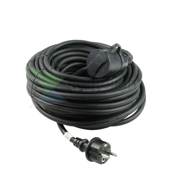 Technik Industrial Hosszabbító 1 utas 20m kábellel 3x2,5mm2 H07RN-F (IP44) 16A