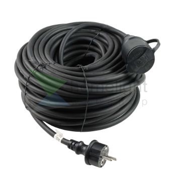 Technik Industrial Hosszabbító 1 utas 30m kábellel 3x2,5mm2 H07RN-F (IP44) 16A
