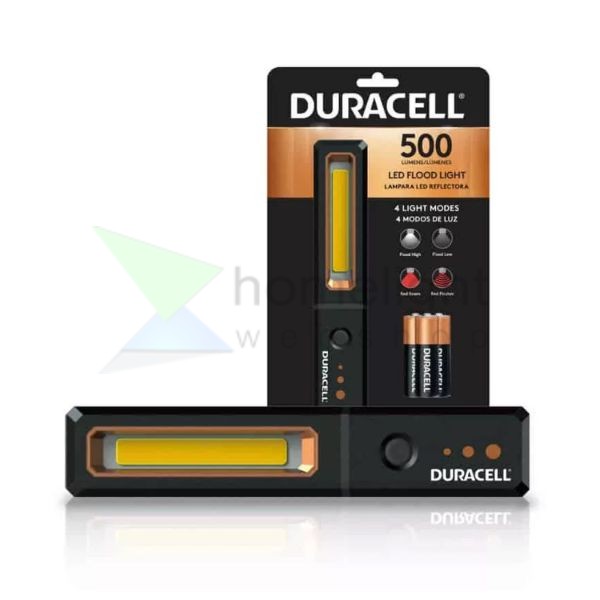 Duracell Munkalámpa DW500SE (+3AA) IPX4 (500 lumen)