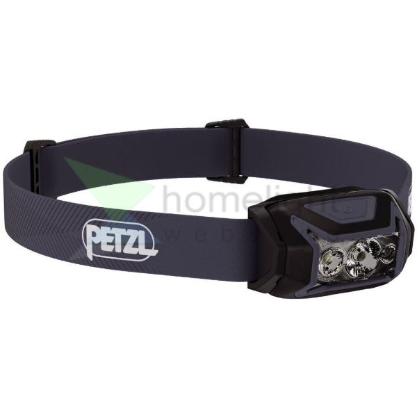 Petzl Fejlámpa ACTIK 2025 (+3AAA - tartozék) (450 lumen) Fekete