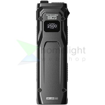 Nitecore Elemlámpa EDC23 (Beépített Li-ion) 2 x NiteLab UHi 25 (2500 lumen)