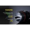 Nitecore Elemlámpa EF1 (1x18650) 830 lumen ATEX 2/22 G Ex d II T6 Gb