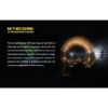 Nitecore Elemlámpa EF1 (1x18650) 830 lumen ATEX 2/22 G Ex d II T6 Gb