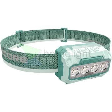Nitecore Fejlámpa HA23UHE (3x AAA/akkumulátor) 4x MCT UHE LED (600 lumen) Zöld