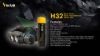 Technik Fejlámpa H32 (+1x18650) OSRAM P9 + USB-C (1000 lumen)