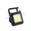 Technik Elemlámpa K01 (akkumulátoros 500mAh) COB LED + USB-C (500 lumen)