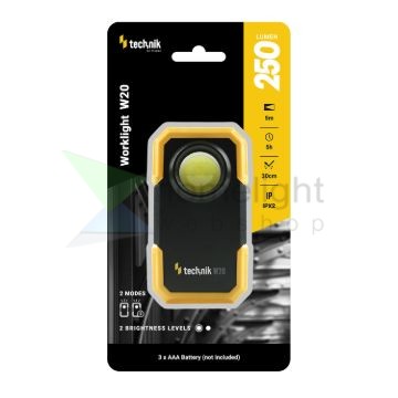 Technik Elemlámpa W20 (3xAAA/nem tartozék) COB (250 lumen)