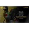 Nitecore Elemlámpa NU05 V2 KIT (akkumulátoros - tartozék) HP LED (40 lumen)