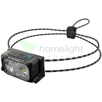 Nitecore Fejlámpa NU21 (akkumulátoros - tartozék) HP LED (360 lumen) Fekete