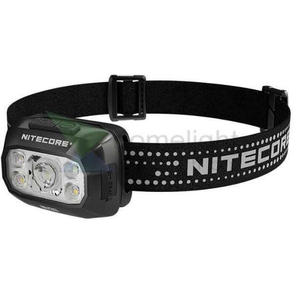 Nitecore Fejlámpa NU30 (akkumulátoros - tartozék) 4x UHE LED (500 lumen)