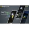 Nitecore Fejlámpa NU33 (akkumulátoros-tartozék) (700 lumen)