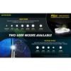 Nitecore Elemlámpa P10iX (+1x21700) 4xCREE XP-L2 V6 LED (4000 Lumen)