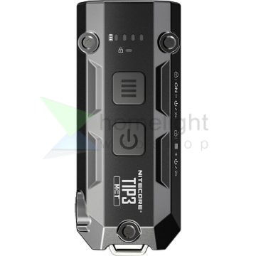 Nitecore Elemlámpa TIP3 (akkumulátoros) MCT UHE LED (720 lumen) Fekete