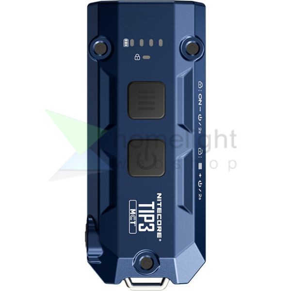 Nitecore Elemlámpa TIP3 (akkumulátoros) MCT UHE LED (720 lumen) Kék