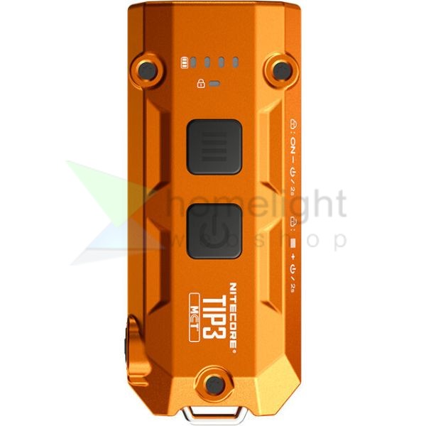 Nitecore Elemlámpa TIP3 (akkumulátoros) MCT UHE LED (720 lumen) Narancs