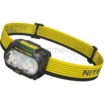 Nitecore Fejlámpa UT27 2025 (akkumulátoros) 2x MCT UHE LED (800 lumen) Fekete