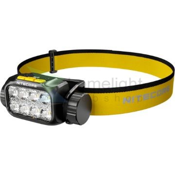 Nitecore Fejlámpa UT6 (1x 18650 tartozék) 8x MCT UHE LED (1600 lumen) Fekete