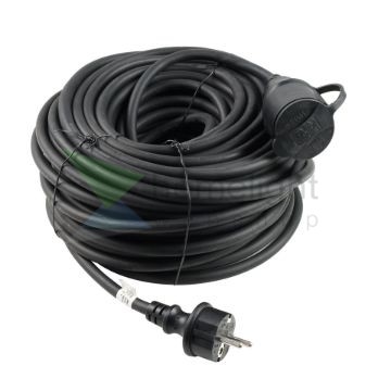 Technik Industrial Hosszabbító 1 utas 30m kábellel 3x1,5mm2 H07RN-F (IP44) 16A