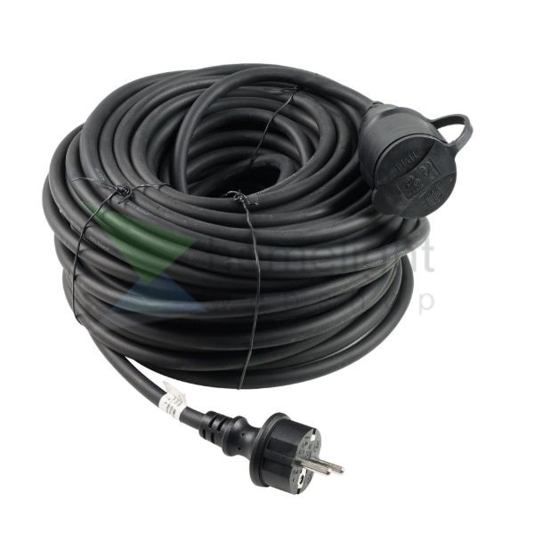 Technik Industrial Hosszabbító 1 utas 30m kábellel 3x1,5mm2 H07RN-F (IP44) 16A
